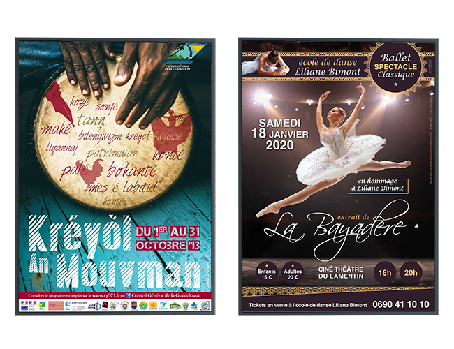 Affiches - Conseil général Guadeloupe 2013 - Chore Danse 2019