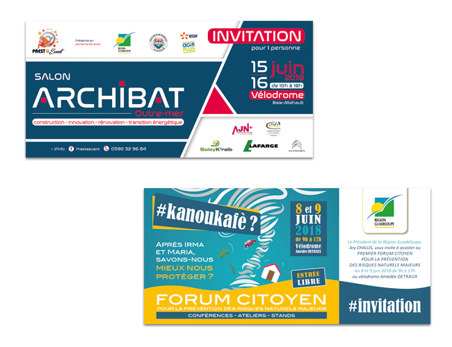 Invitations – Archibat*/Région*