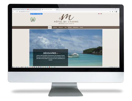 Site internet - Joomla - M hôtel 2014